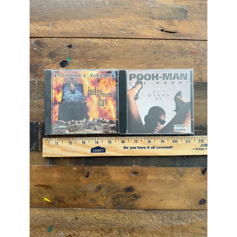 Pooh-Man MC Pooh CD Lot Judgement Day Funky As I Wanna Be West Coast Rap Oakland